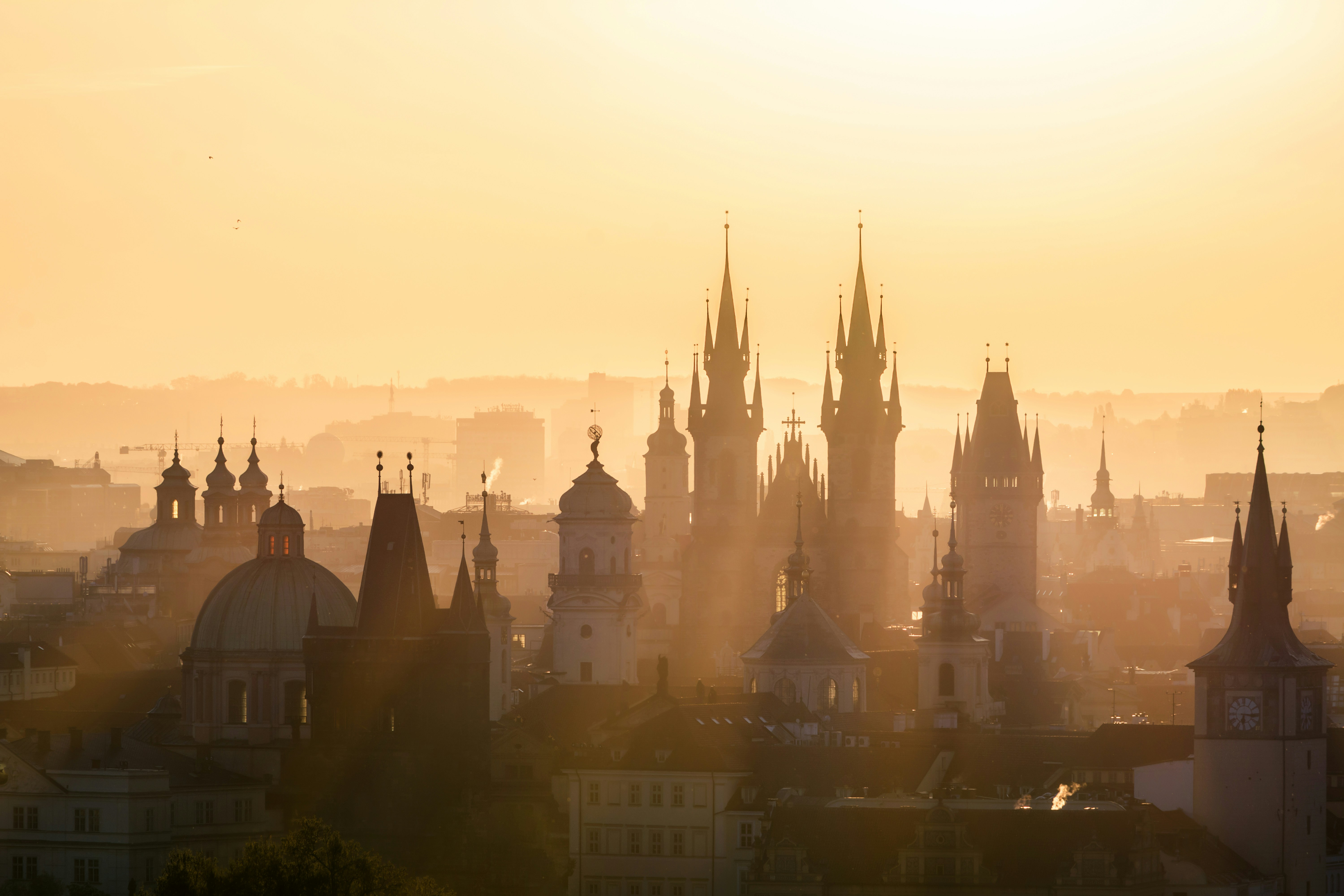Altstädter Türme im Morgenlicht